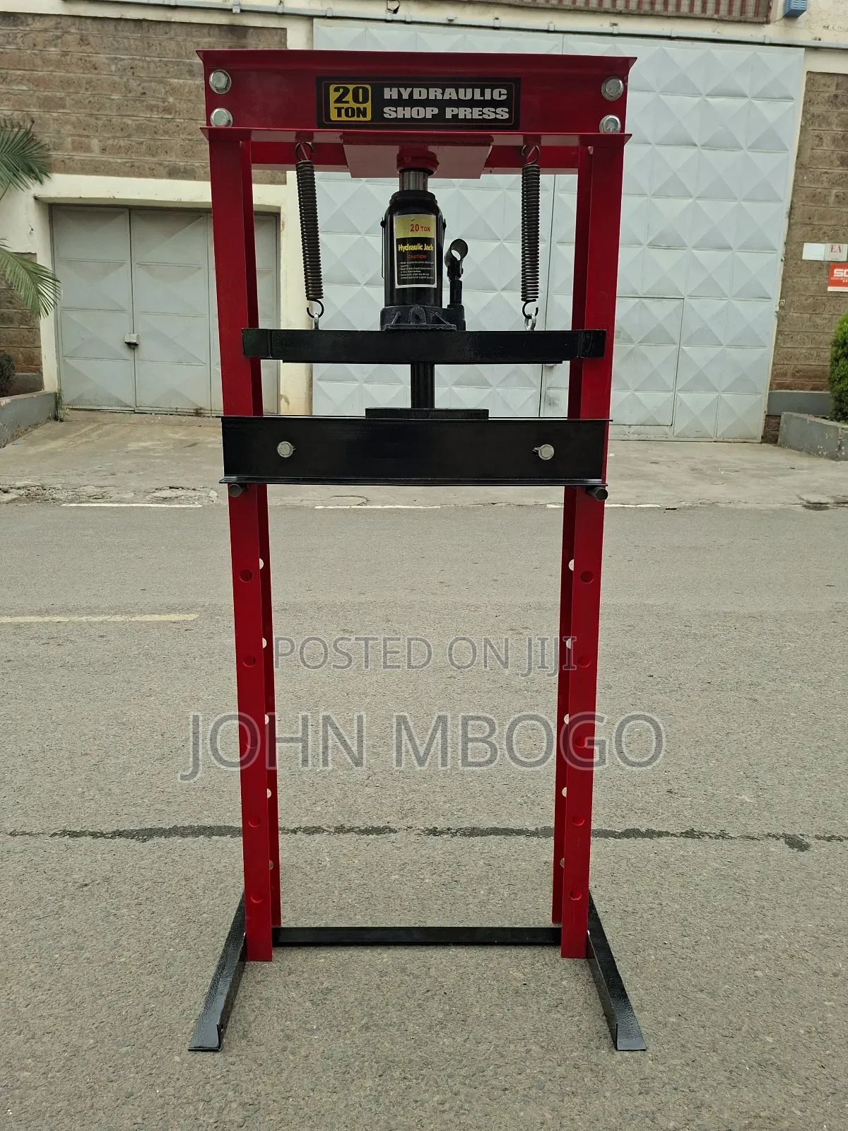 Hydraulic Shop Press Machine - 20 Ton