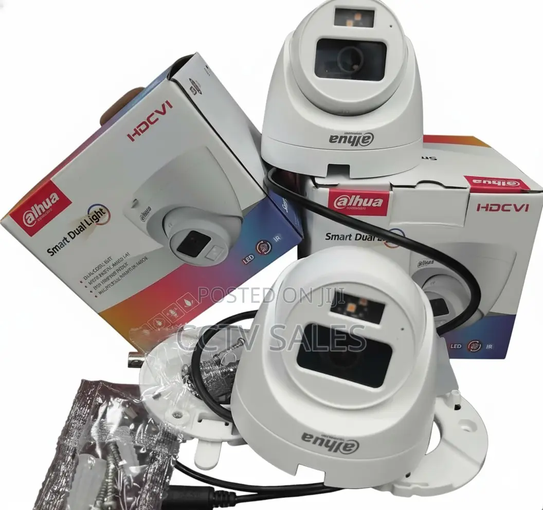 Dahua Fixed Dual-Light Dome CCTV Camera