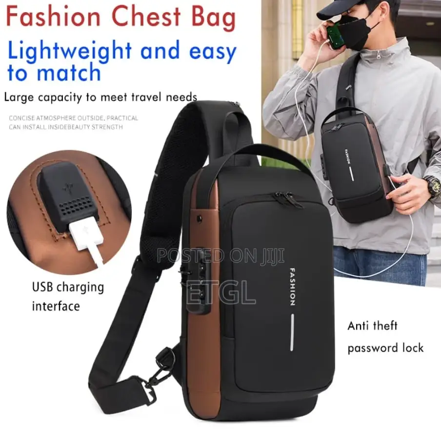Anti-Theft Chest Cross Shoulder Bag