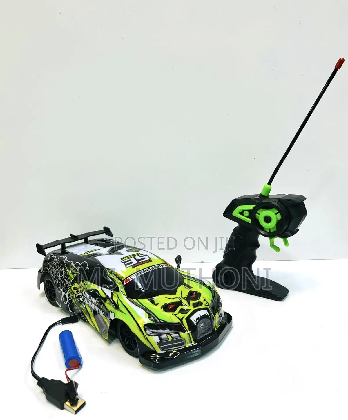 Double Star Drifting Racing Green Remote Control Car 1:20