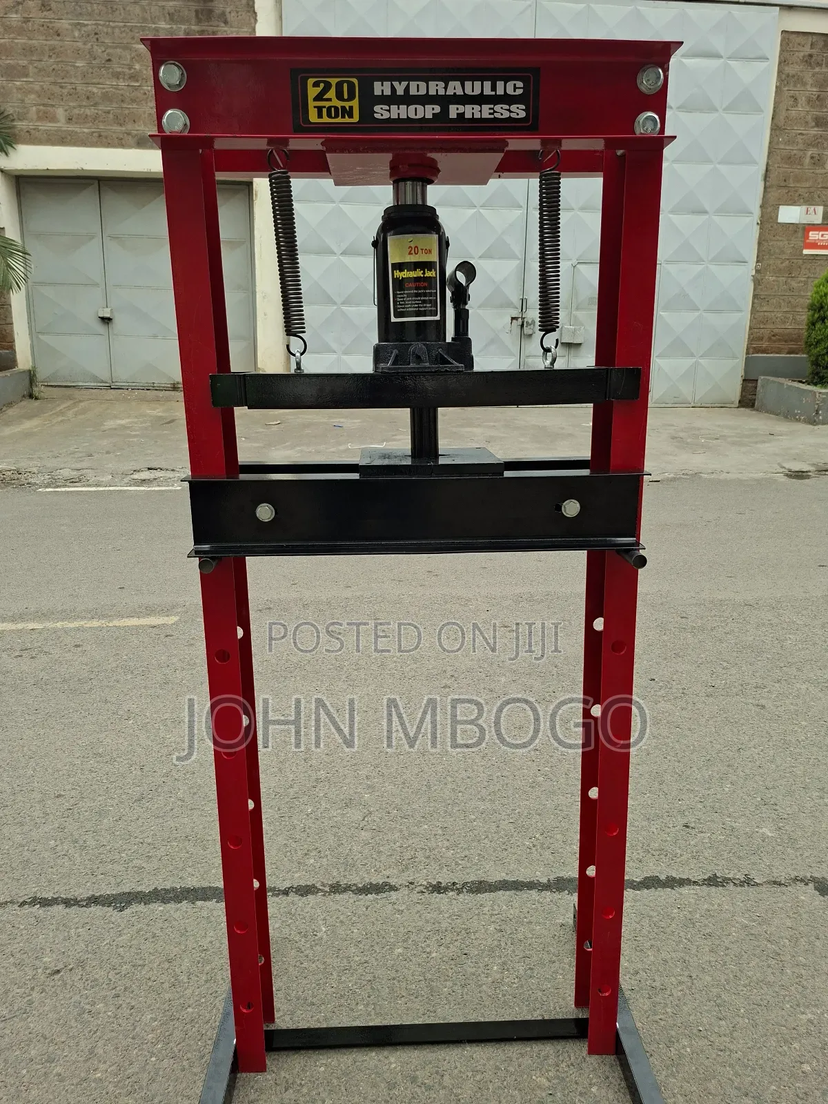 Manual Hydraulic Shop Press 20 Ton
