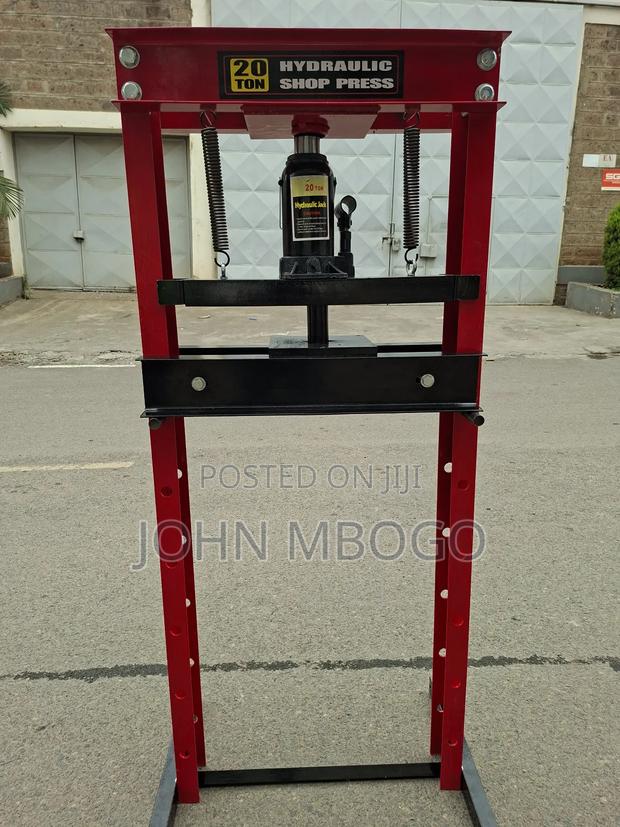 Manual Hydraulic Shop Press 20 Ton