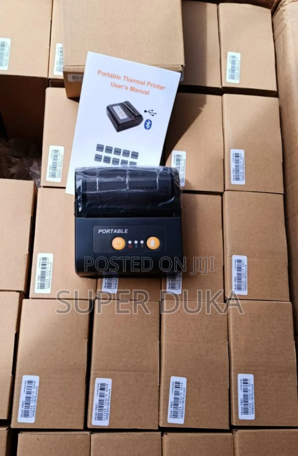 Portable Bluetooth Thermal Receipt Printer 80mm.