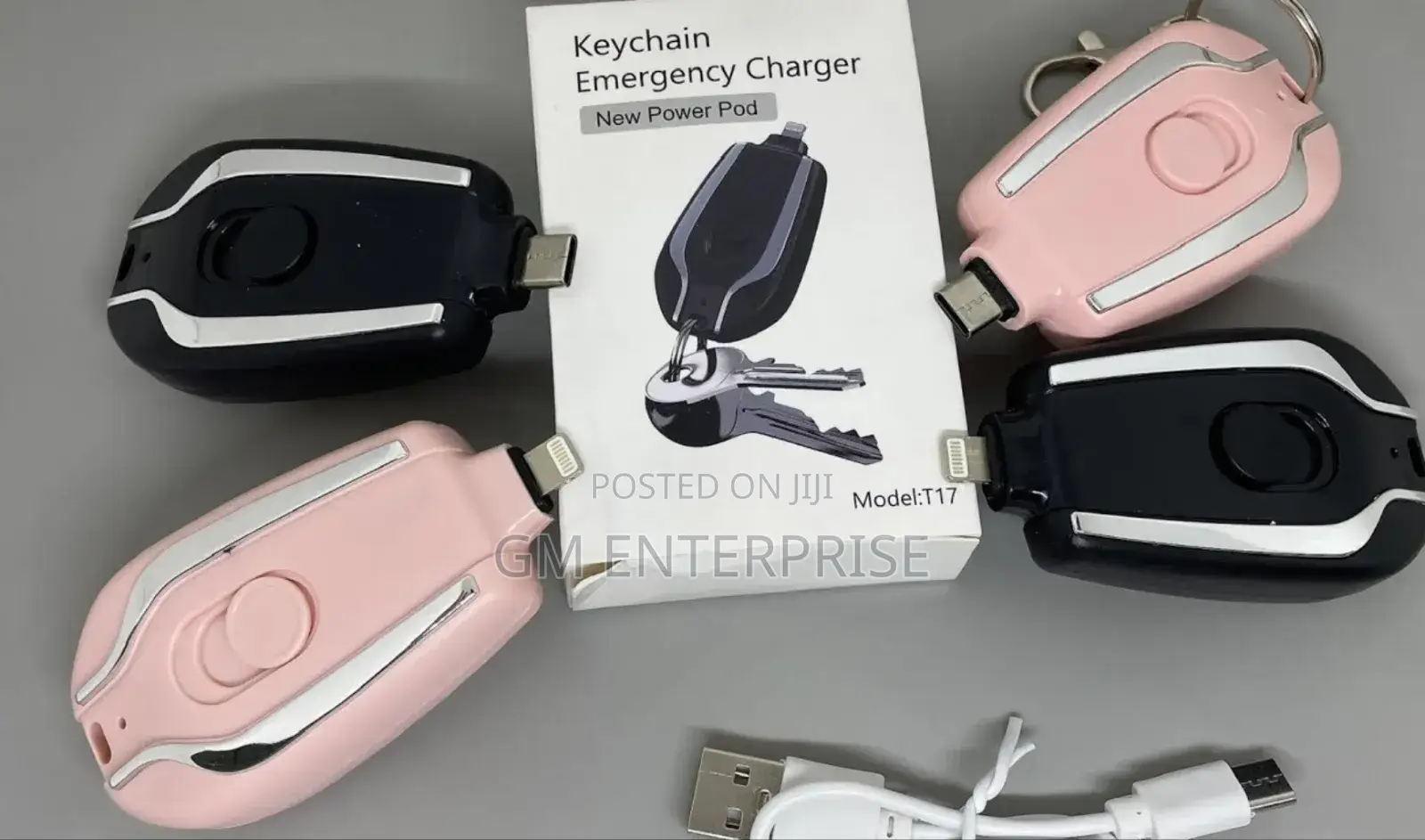 *Key Chain Emergency Charger Power Bank