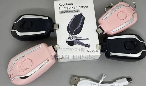 *Key Chain Emergency Charger Power Bank