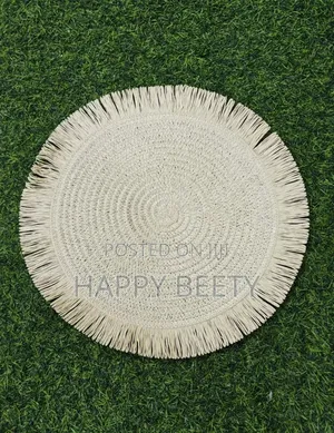 Luxurious Woven Round Rattan Table Mats/Placemat