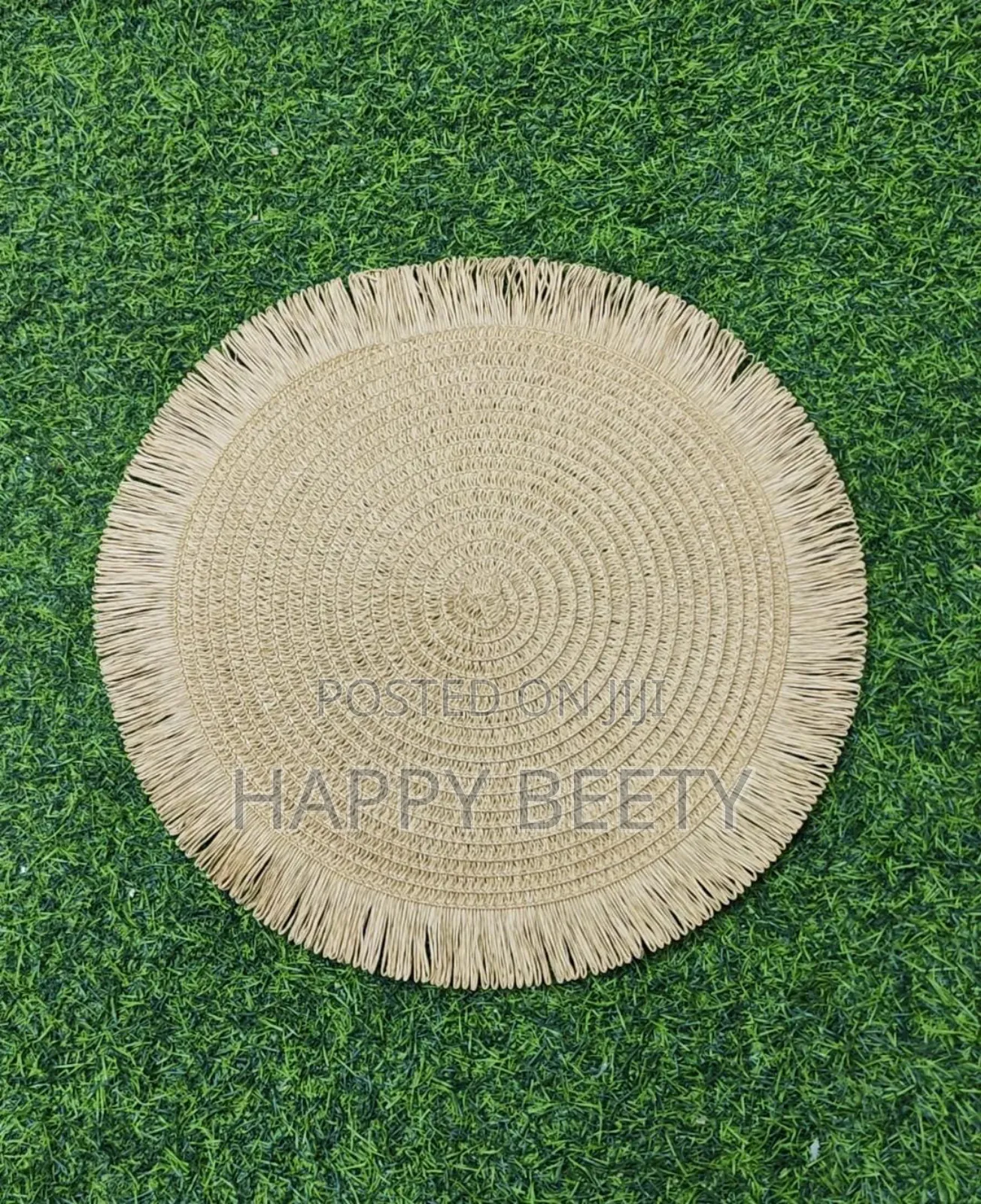 Luxurious Woven Round Rattan Table Mats/Placemat