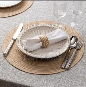 High-Quality,Thick Ramie Woven Table Mats