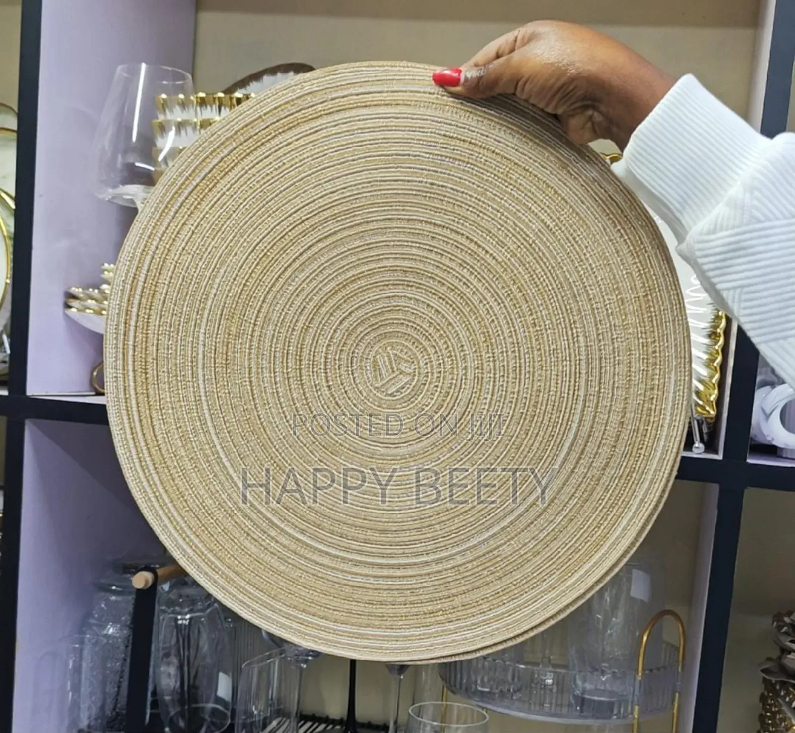 High-Quality,Thick Ramie Woven Table Mats