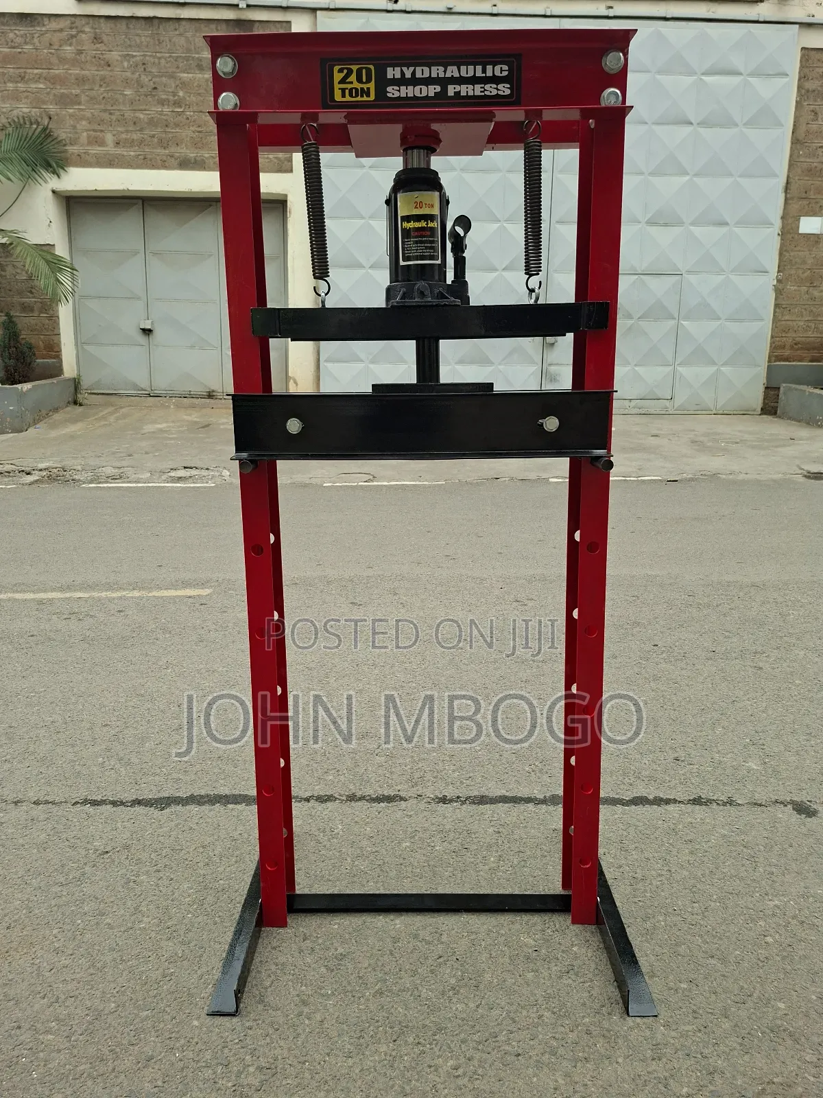Straightening Hydraulic Shop Press
