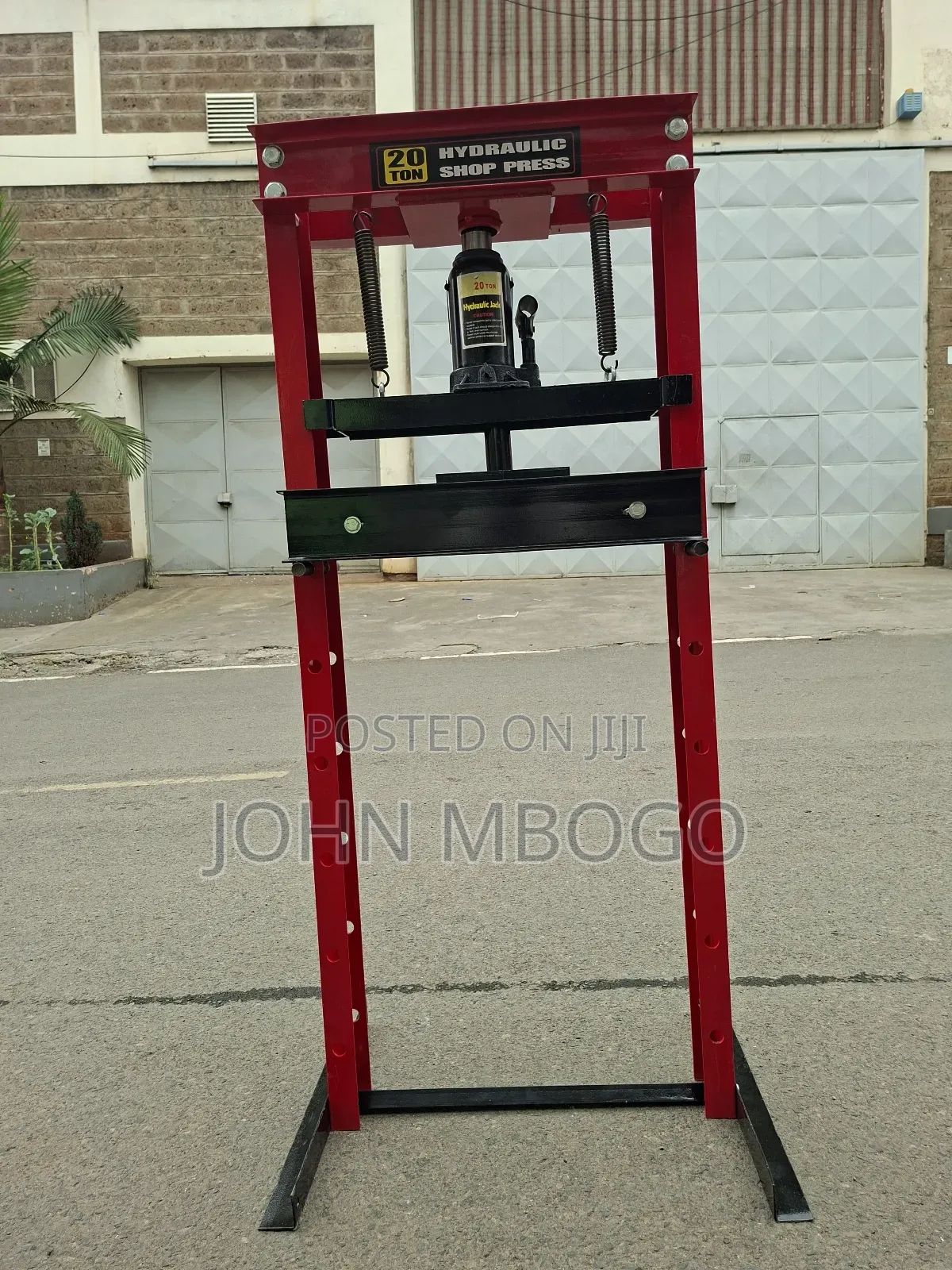 Heavy Duty Hydraulic Shop Press 20 Ton