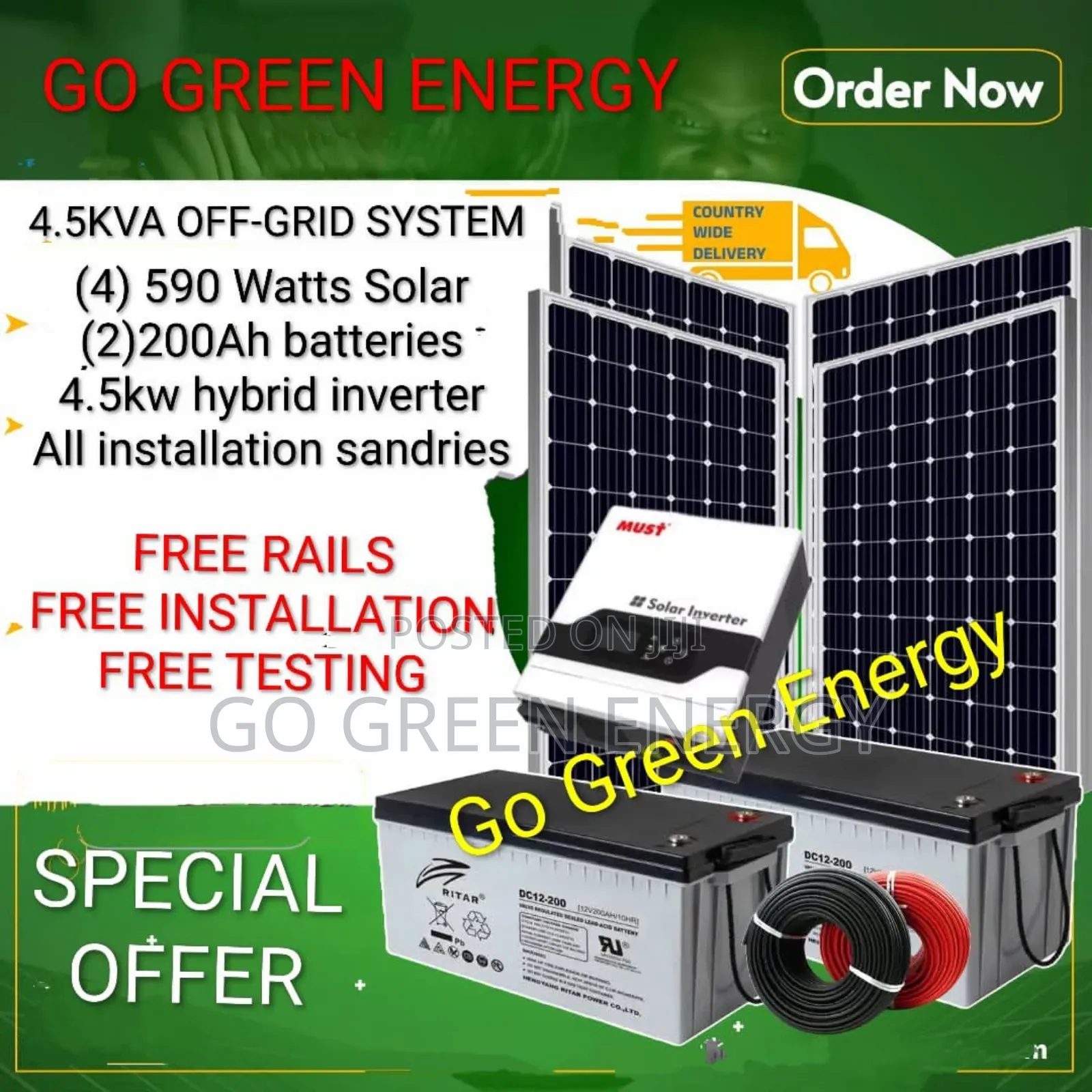 4.5kw Solar Off Grid