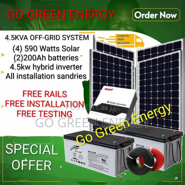 4.5kw Solar Off Grid