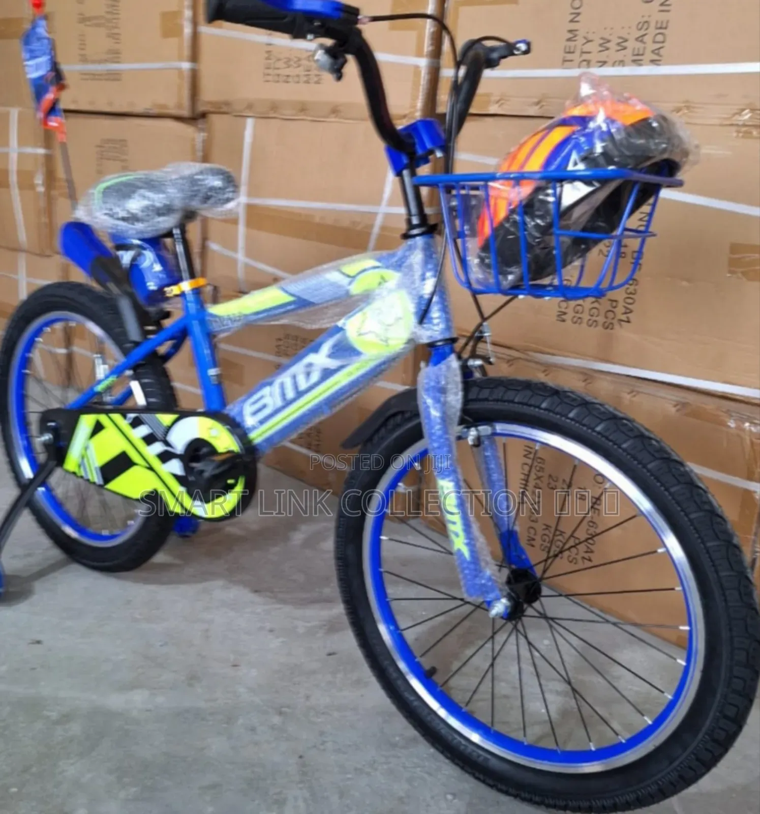 Kids Bike Size 20 Plus Helmet