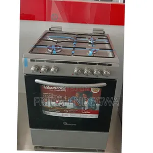 Ramtons 3g+1e 60x60 Silver Cooker - Rc/606 (1yr Wrty)