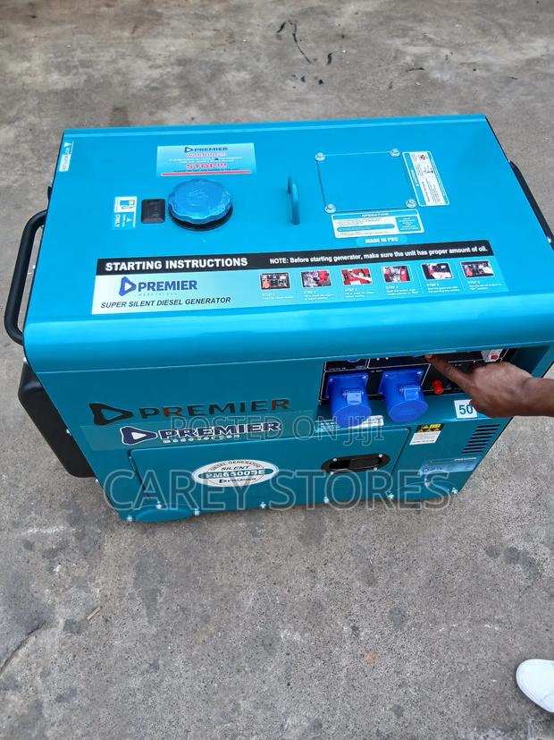 Silent Generator 6.6kva - main view