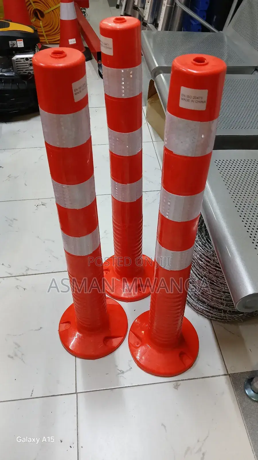 Tpu Post Corn Red‐White 76cm