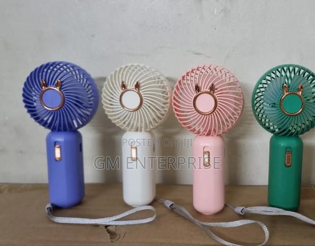 Hand Held Rechargable Mini Fan