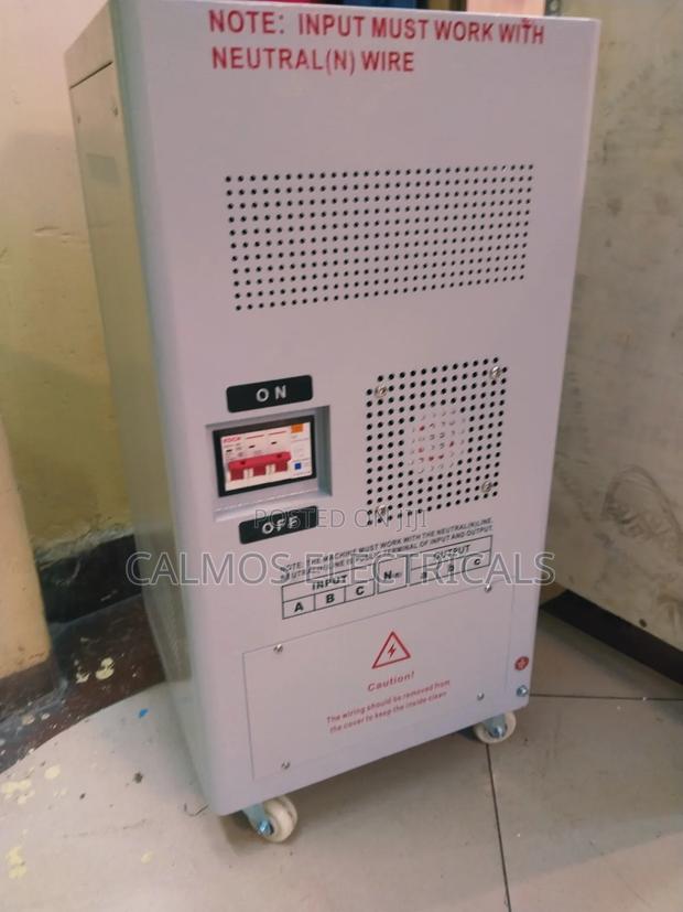 Automatic Voltage Stabilizer 3phase - main view