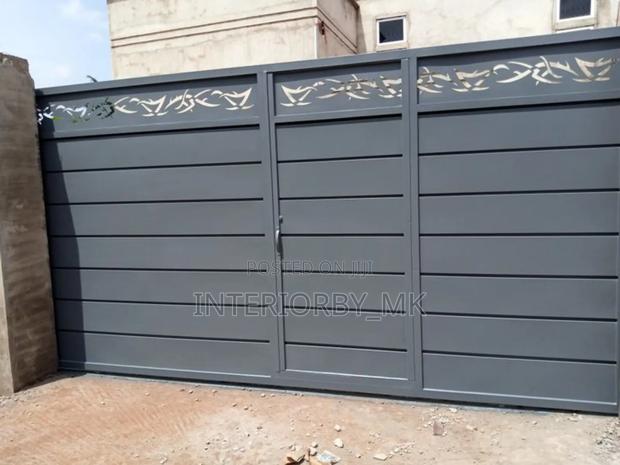 Steel Heavy Duty Sliding Gate for Commercial and Residential Use