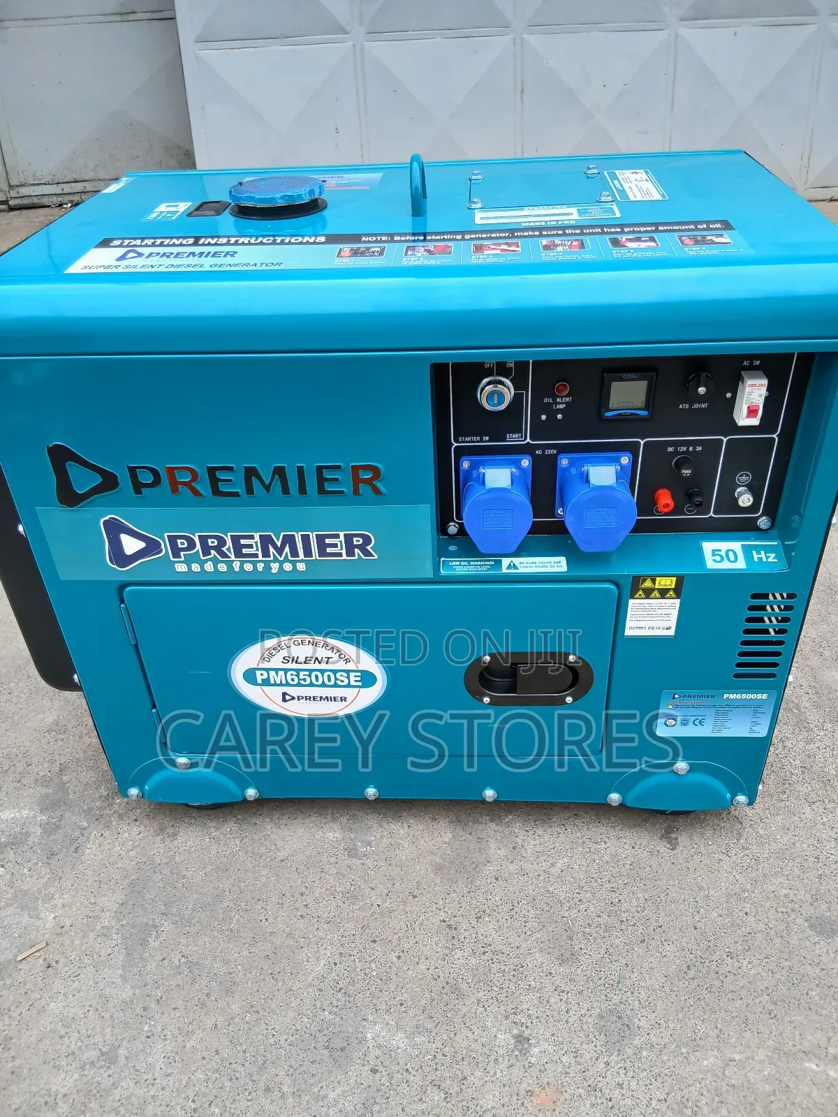 Commercial Silent  Generator  6.6kva