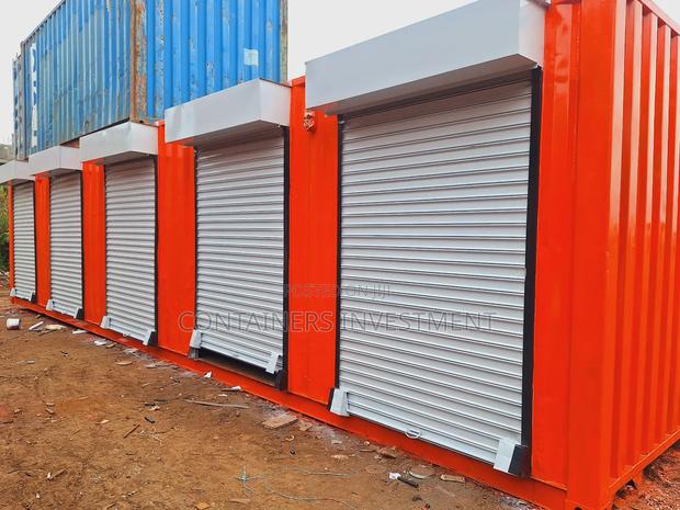 Shipping Container Stalls For High Traffic Areas.