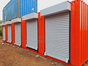 Shipping Container Stalls For High Traffic Areas.