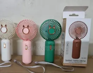 Hand Held Rechargable 2 Speed 2 Gear Lighting Mini Fan