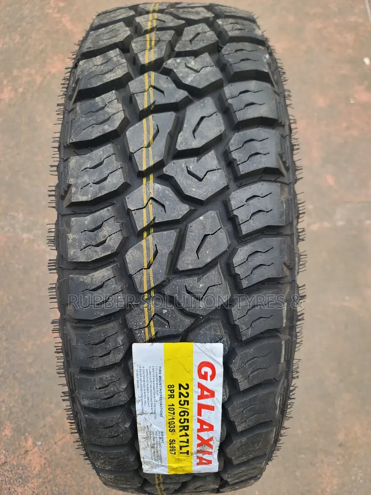 265/65r17 Galaxia Tires L/T 8pr