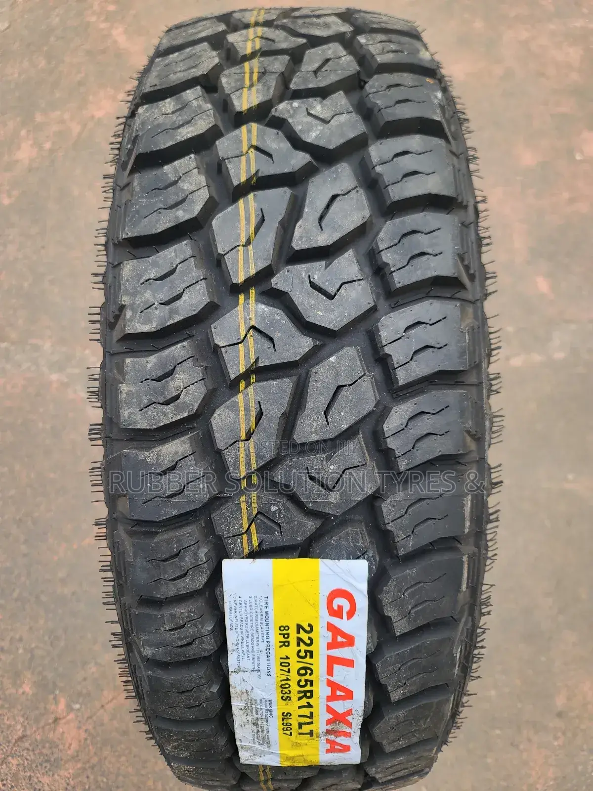 265/65r17 Galaxia Tires L/T 8pr
