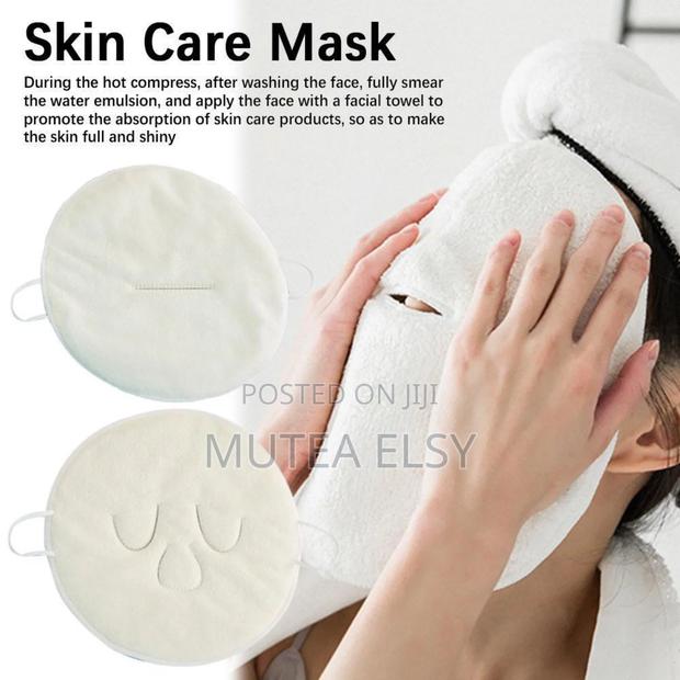 White Hot Compress Face Steam Bath Towels - main view