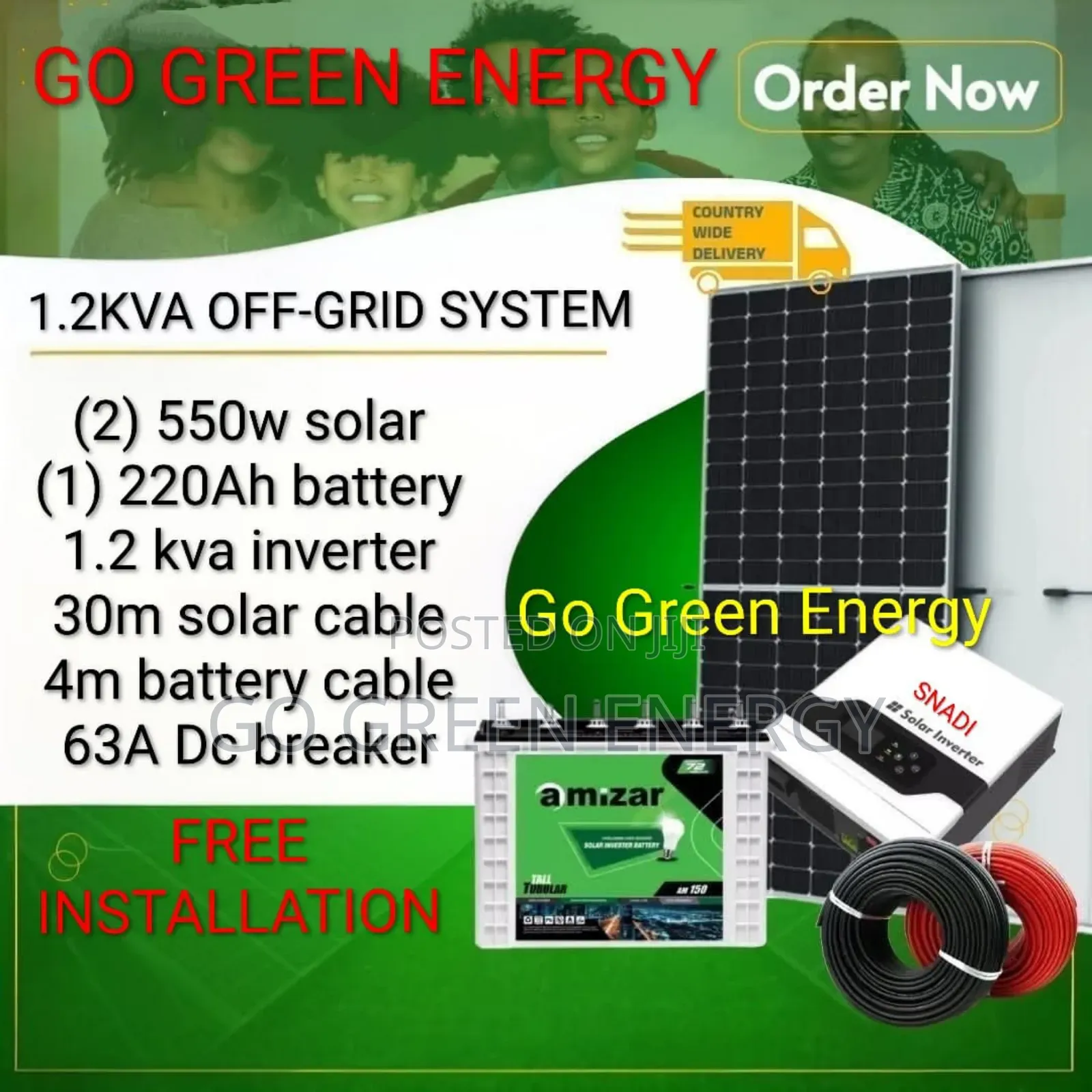1.2 Kva Offgrid System