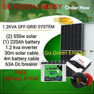 1.2 Kva Offgrid System - main view