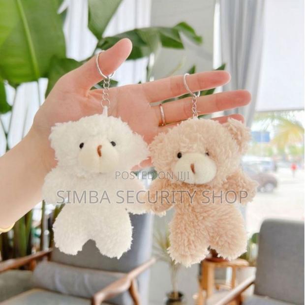 Cute Plush Teddy Bear Keychain Keyholder Toy Pendant Bag Car Doll Gift