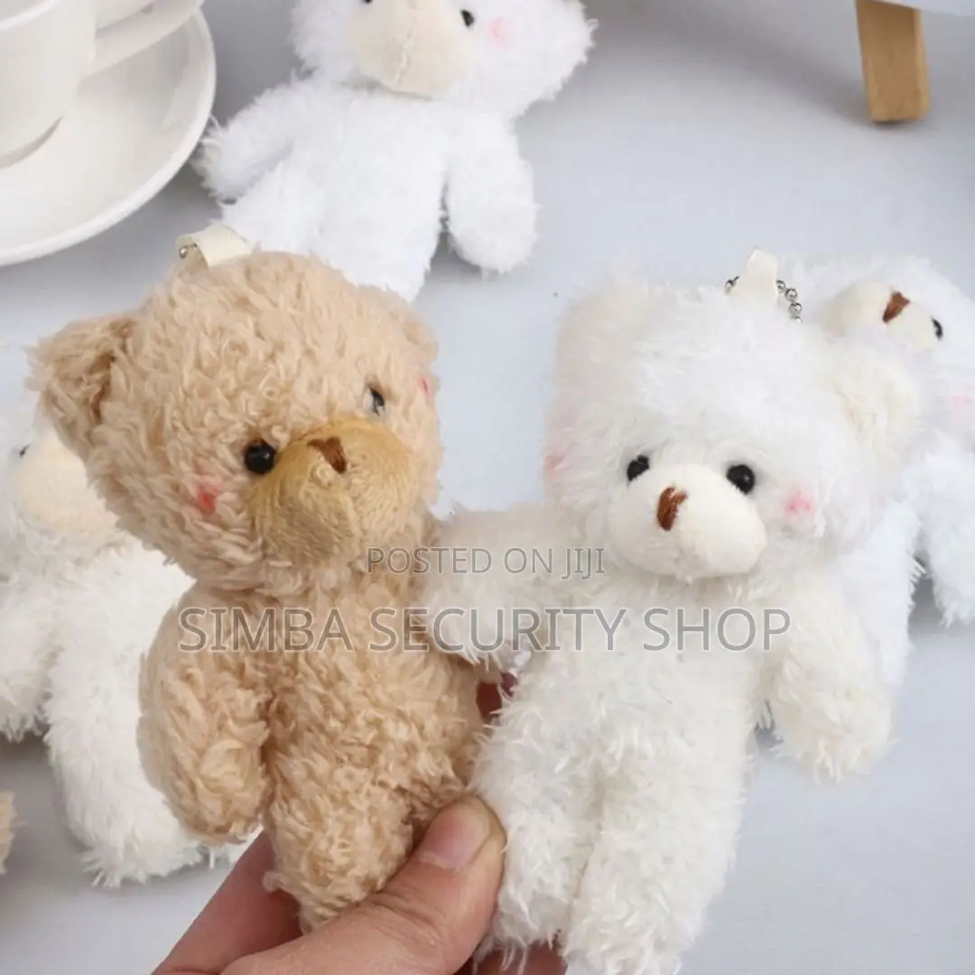 Cute Plush Teddy Bear Keychain Keyholder Toy Pendant Bag Car Doll Gift