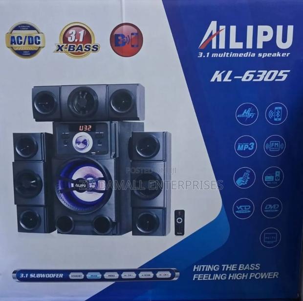 3.1ch Ailipu Homethearte Multimedia Speaker System Woofer Kl_6303