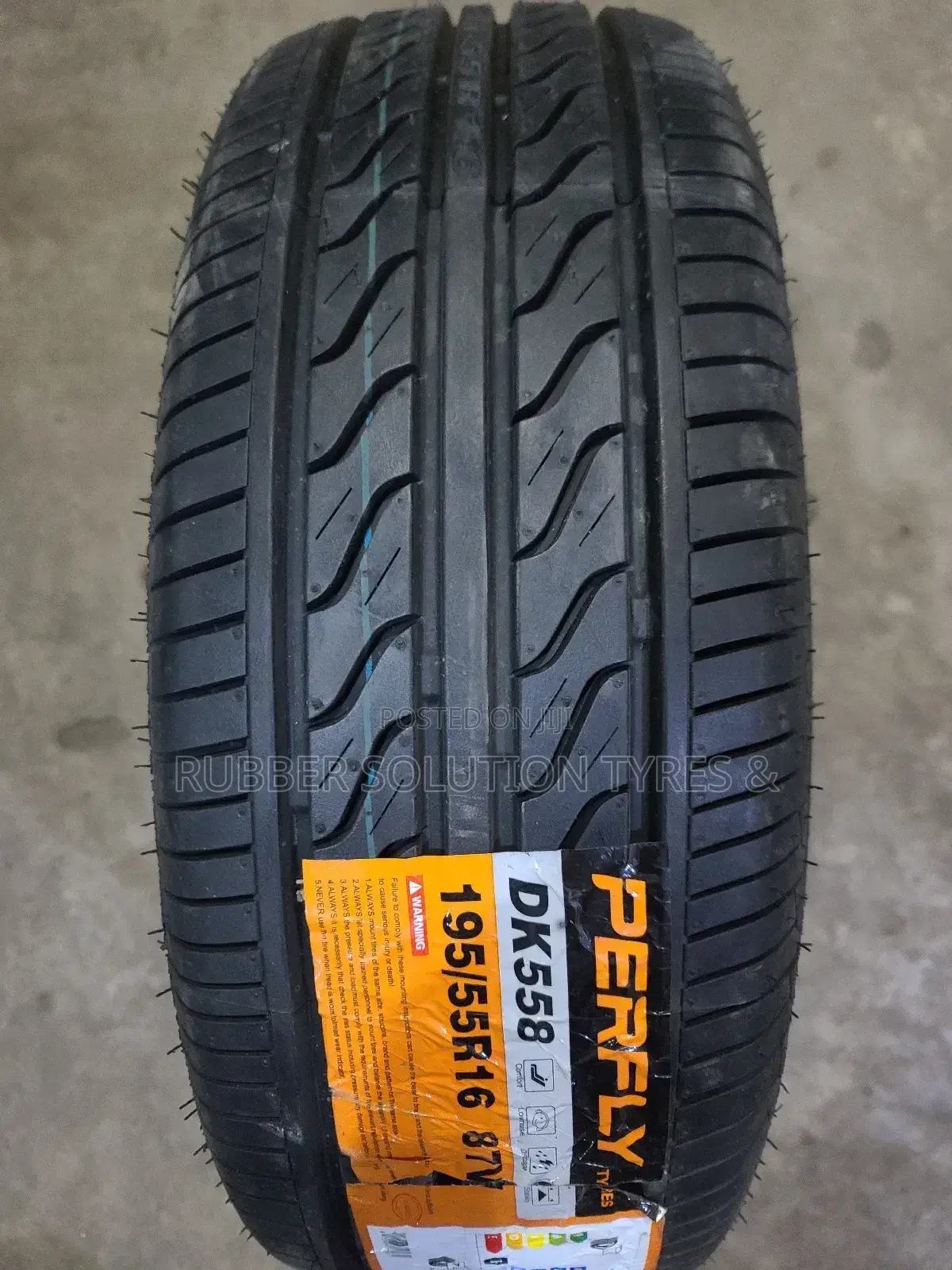 195 /55 R16 Perfly Tyres 87v Dk558