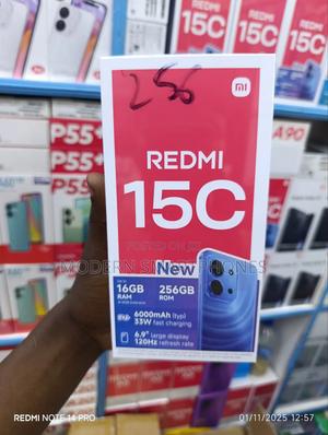 New Xiaomi Redmi 15C 4G 256 GB Black
