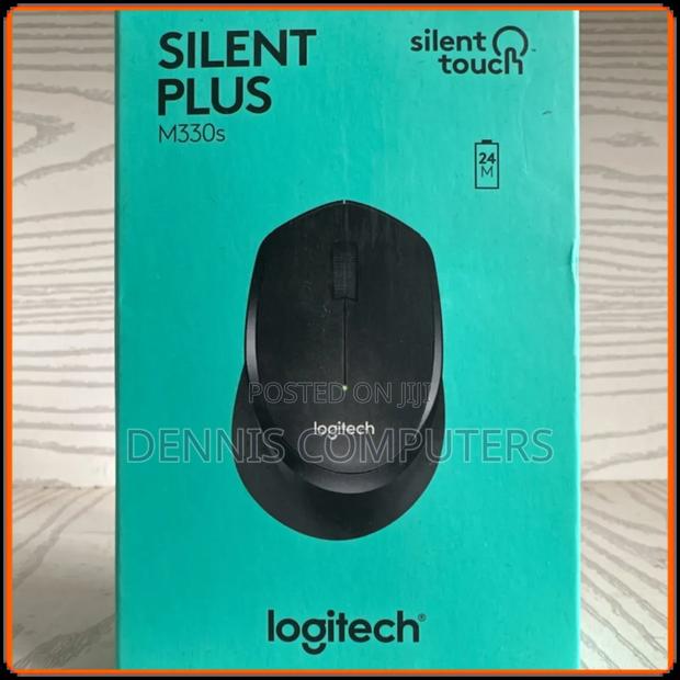 Logitech Wireless Mouse M330 Silent Plus - Black