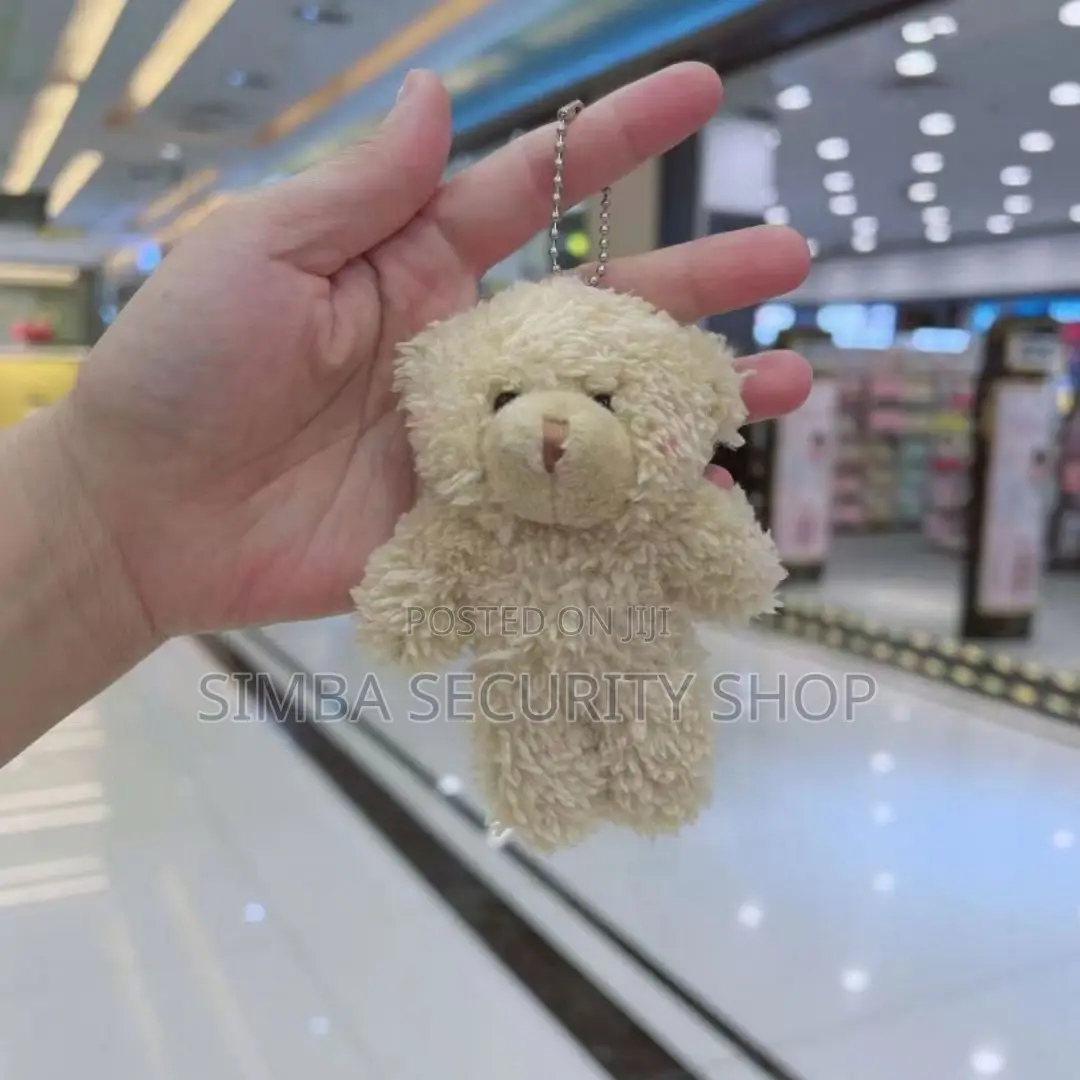 Brown Teddy Bear Key Holder Chain Ring Car Pendant Charm Women Gift
