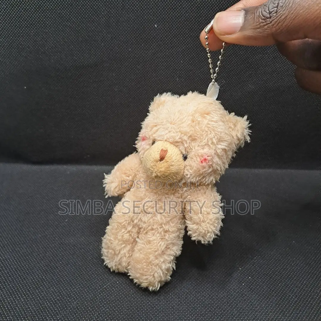Brown Teddy Bear Key Holder Chain Ring Car Pendant Charm Women Gift