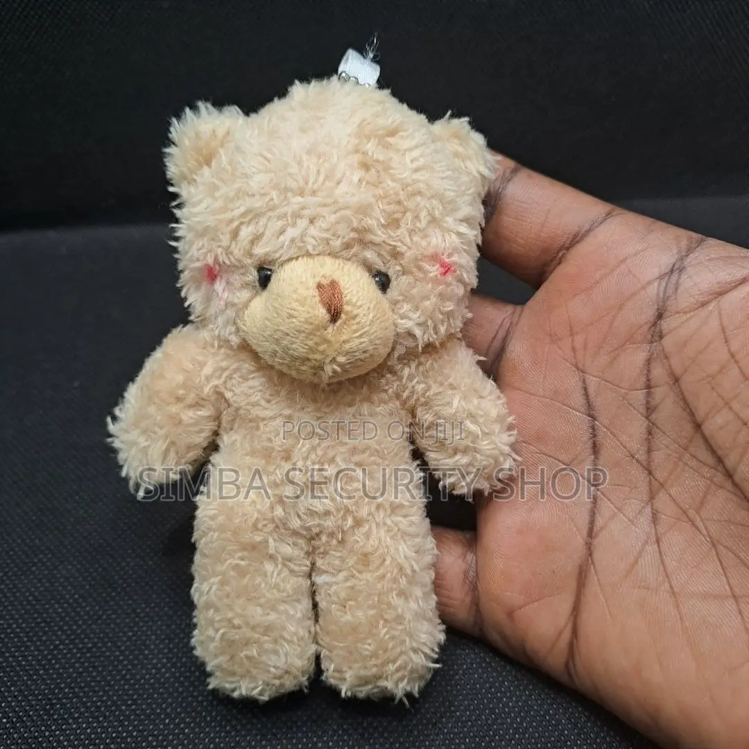 Brown Teddy Bear Key Holder Chain Ring Car Pendant Charm Women Gift