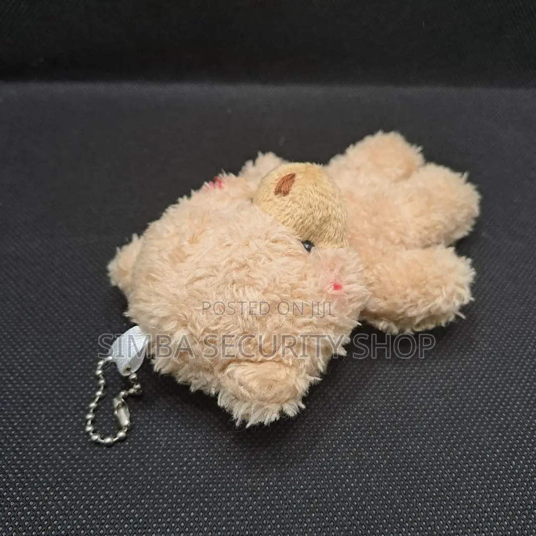 Brown Teddy Bear Key Holder Chain Ring Car Pendant Charm Women Gift
