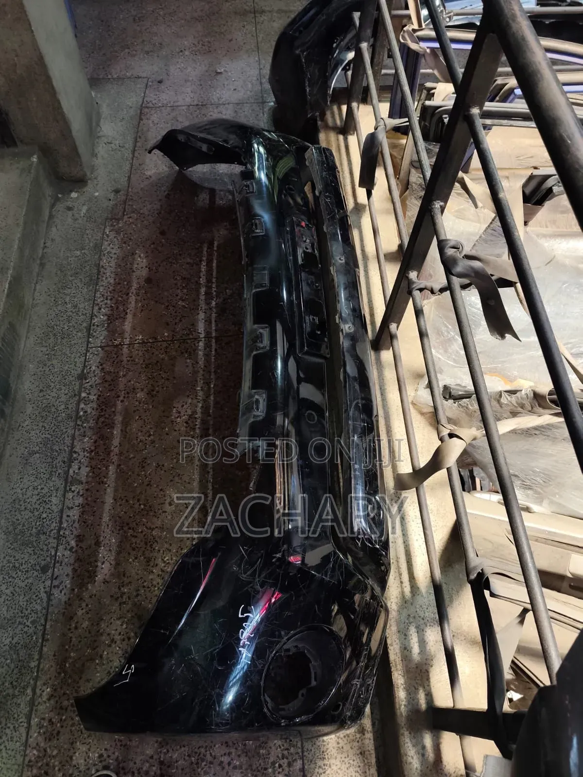 Ex Japan Prado 160 Front Bumper Shell