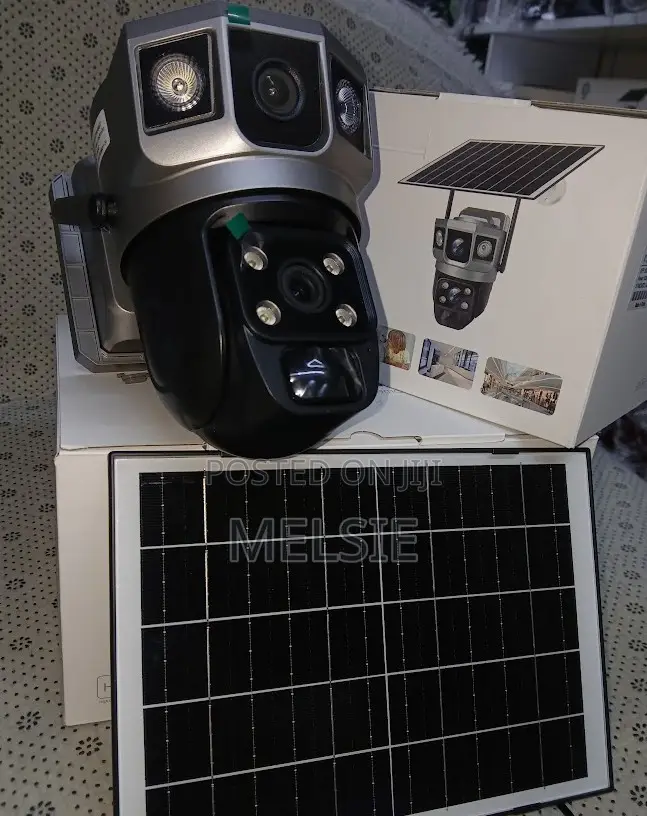 4g Lite Solar Powered Dual Lens Solar CCTV Security Camera . . . . .