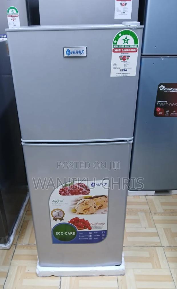 Nunix 138litres Doubledoor Fridge