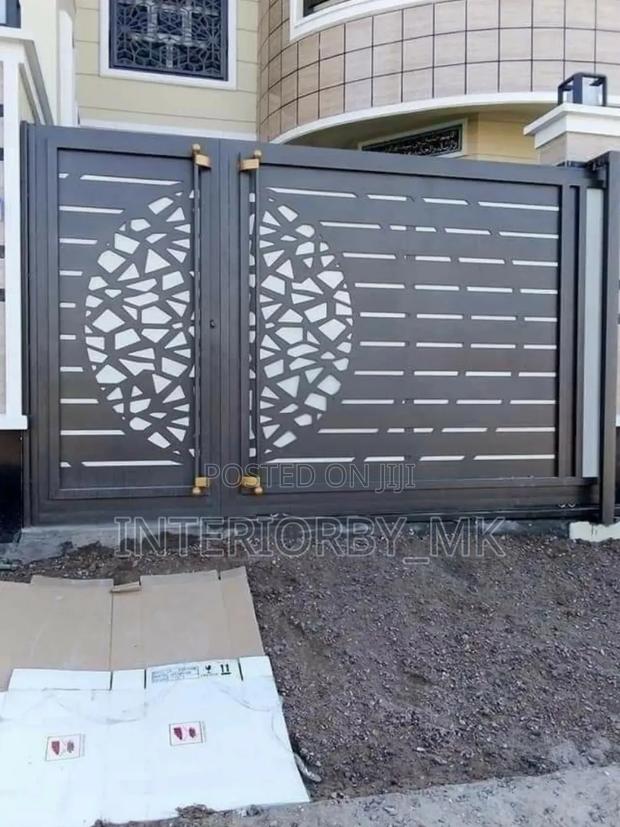 Automatic Sliding Gate Ready for Motor Installation - main view