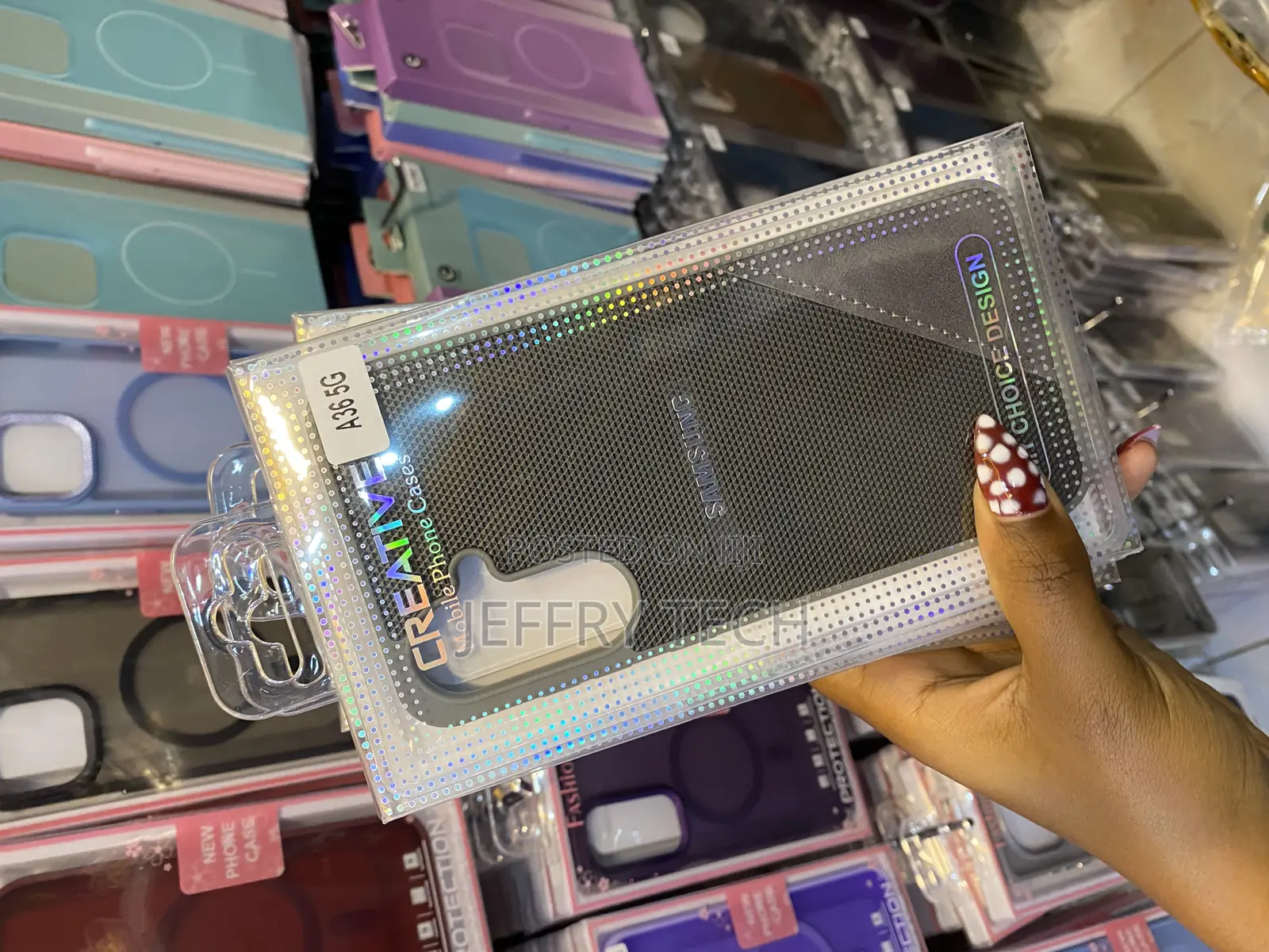 Hytern Samsung Galaxy A36 5g Back Cover Pu Leather Stitch