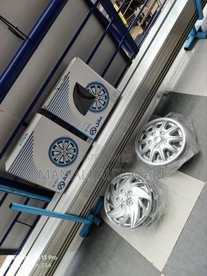 Universal 13 Inch Car Wheel Hub Covers 4pcs Set - thumbnail 2