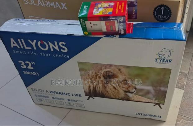 Ailyons 32 Inch Frameless Smart Tv - thumbnail 3